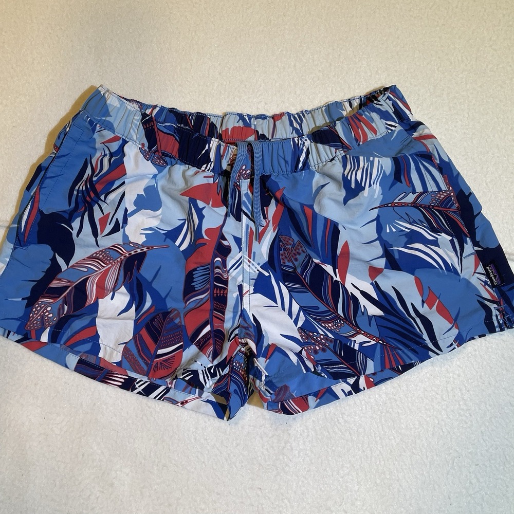 Patagonia Barely Baggies Shorts 2" Inseam Running‎ Feather Swim Women's Size M